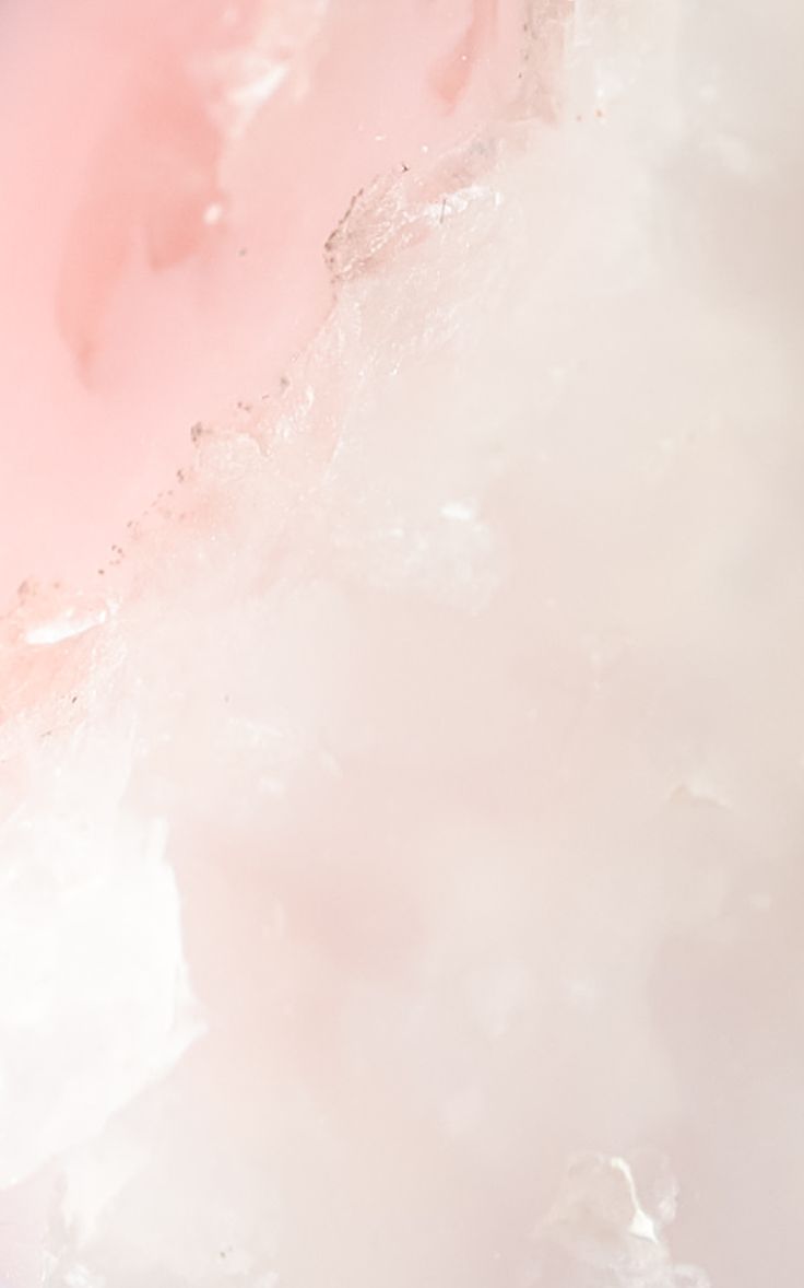 Pink quartz crystal